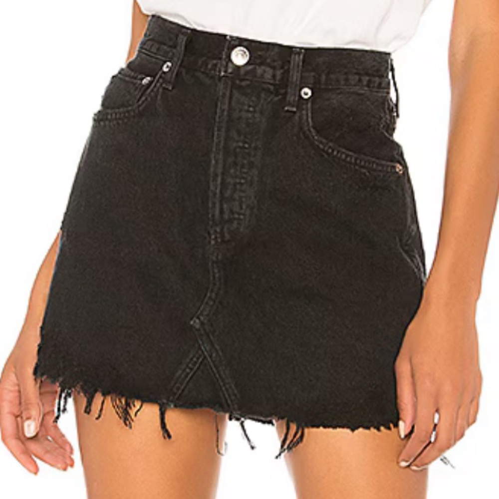 Agolde Quinn high rise skirt in cult size 25